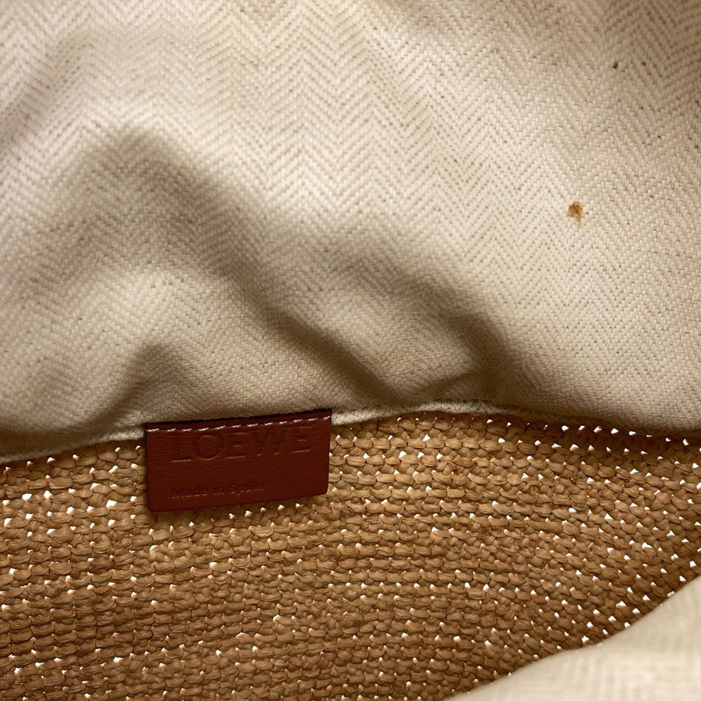Loewe Slit Pochette Shoulder Bag Raffia — view 6