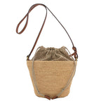 Loewe Slit Pochette Shoulder Bag Raffia — view 2