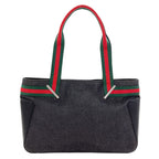 Gucci Sherry Line Handbag Canvas — view 2