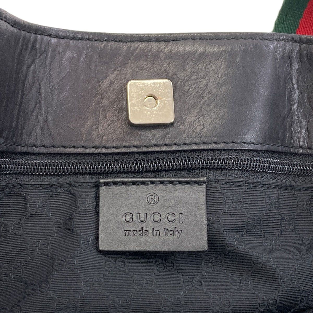 Gucci Sherry Line Handbag Canvas — view 6