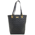 Gucci 002 Quilted Herringbone Handbag Leather