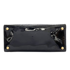 Chanel Camellia Perforated Gold Handbag Patent — view 4