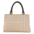 Celine C Macadam Handbag Canvas Leather