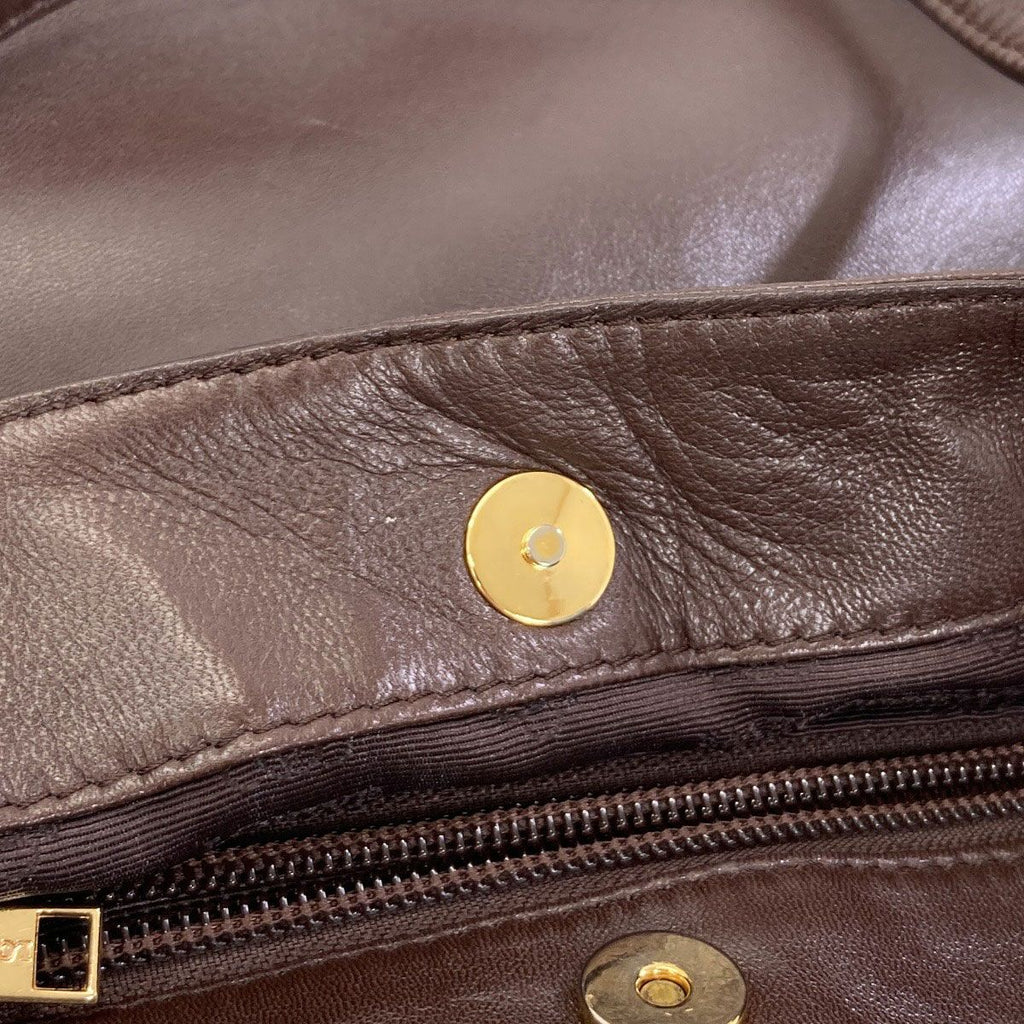 Loewe Square Anagram Handbag Lambskin — view 7