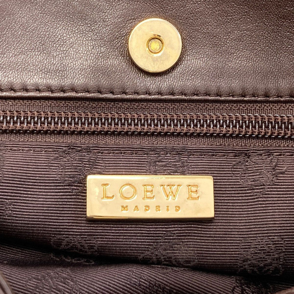 Loewe Square Anagram Handbag Lambskin — view 6