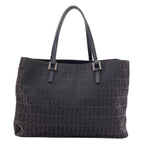 Fendi Zucchino Handbag Canvas — view 2