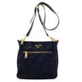Prada Logo Shoulder Bag Nylon