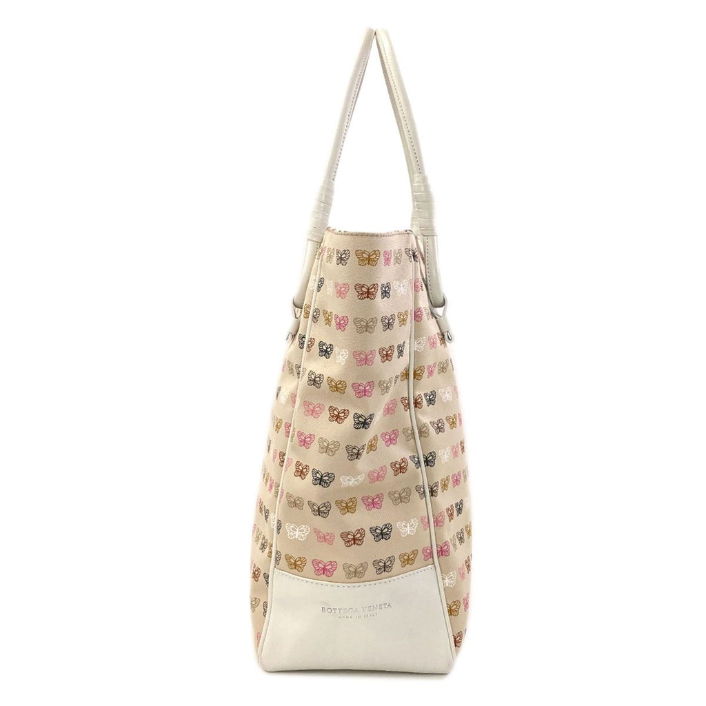Bottega Veneta Butterfly Pattern Tote Canvas — view 3