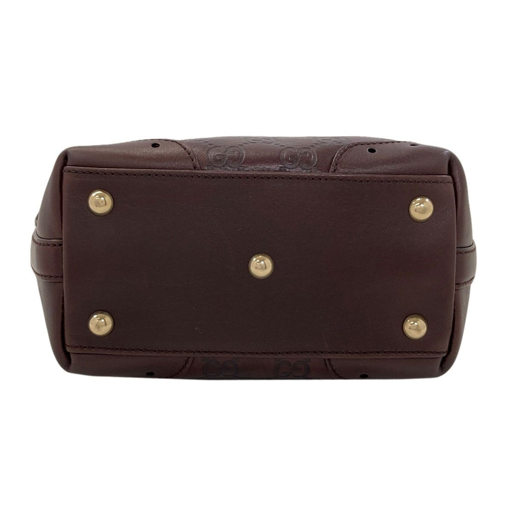 Gucci GG Signature Guccissima Horsebit Handbag Leather — view 4