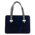 Fendi Logo Handbag Suede