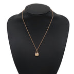 Hermes Necklace Amulette Constance Diamond 18k Pink Gold — view 4