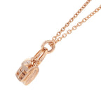 Hermes Necklace Amulette Constance Diamond 18k Pink Gold — view 2