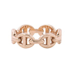 Hermes Ring Chaine D'ancre Enchainee PM 18k Pink Gold — view 2