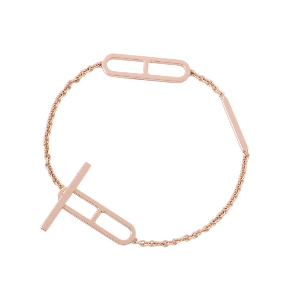 Hermes Bracelet Ever Chaine D'ancre 18k Pink Gold