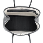 Hermes Tote Neo Garden 23 Party Black Silver Negonda — view 5