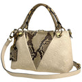Louis Vuitton Tote BB Handbag 2-Way Exotic Monogram Empreinte Cream