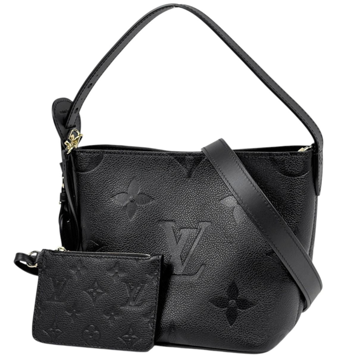 Louis Vuitton All in BB Handbag Monogram Empreinte Black
