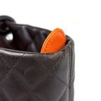 Chanel Tote Cambon Line Large Leather Brown — view 5