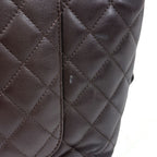 Chanel Tote Cambon Line Large Leather Brown — view 4