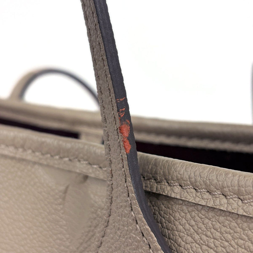 Louis Vuitton Neverfull MM Tote Shoulder Bag Monogram Empreinte Tourterelle — view 5