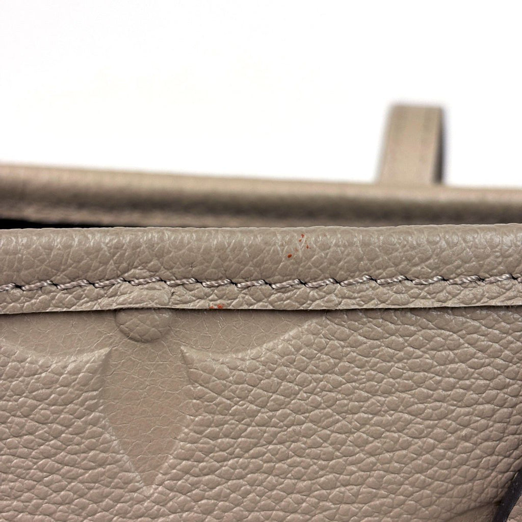 Louis Vuitton Neverfull MM Tote Shoulder Bag Monogram Empreinte Tourterelle — view 4