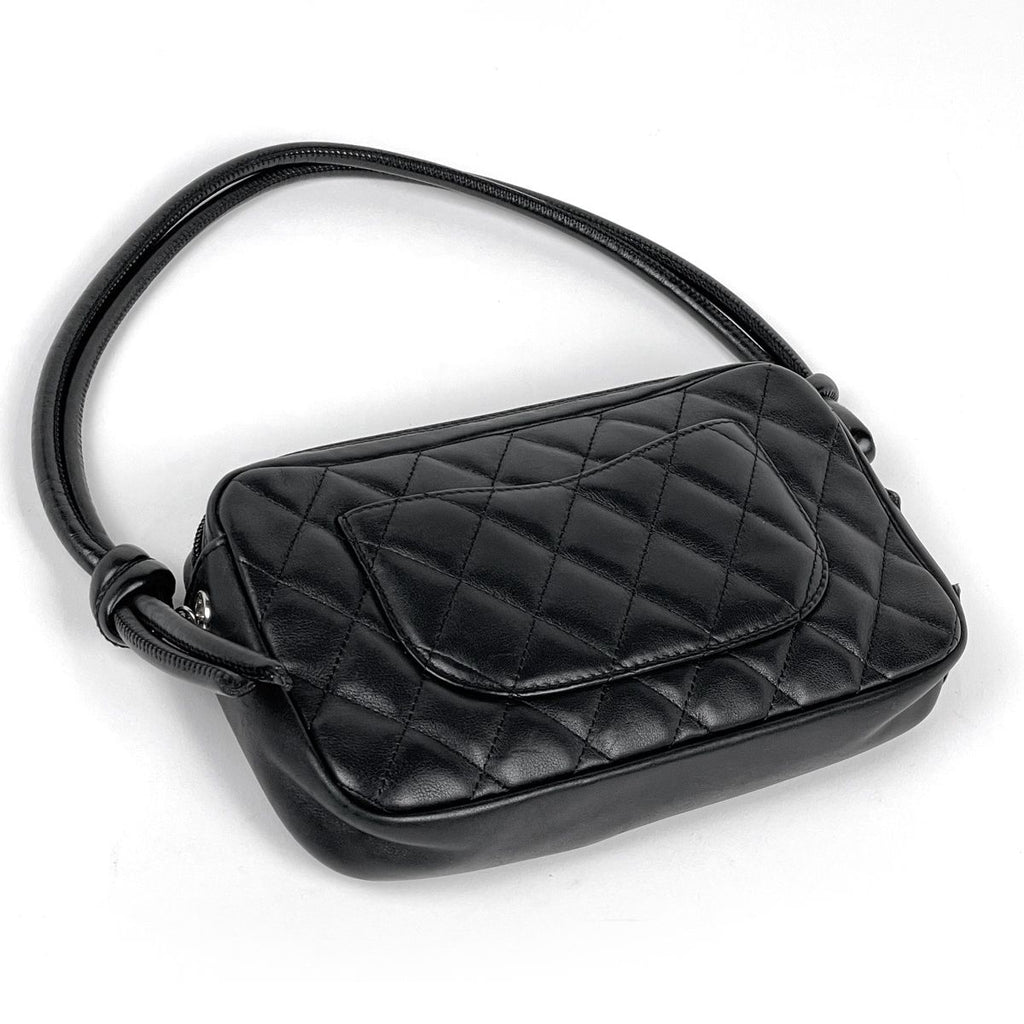 Chanel Handbag Cambon Line CC Logo Leather Black — view 2