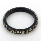 Louis Vuitton Bracelet Inclusion Bangle Monogram Plastic Black — view 2