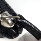 Dior Handbag Trotter Pattern Street Chic Canvas Black — view 5