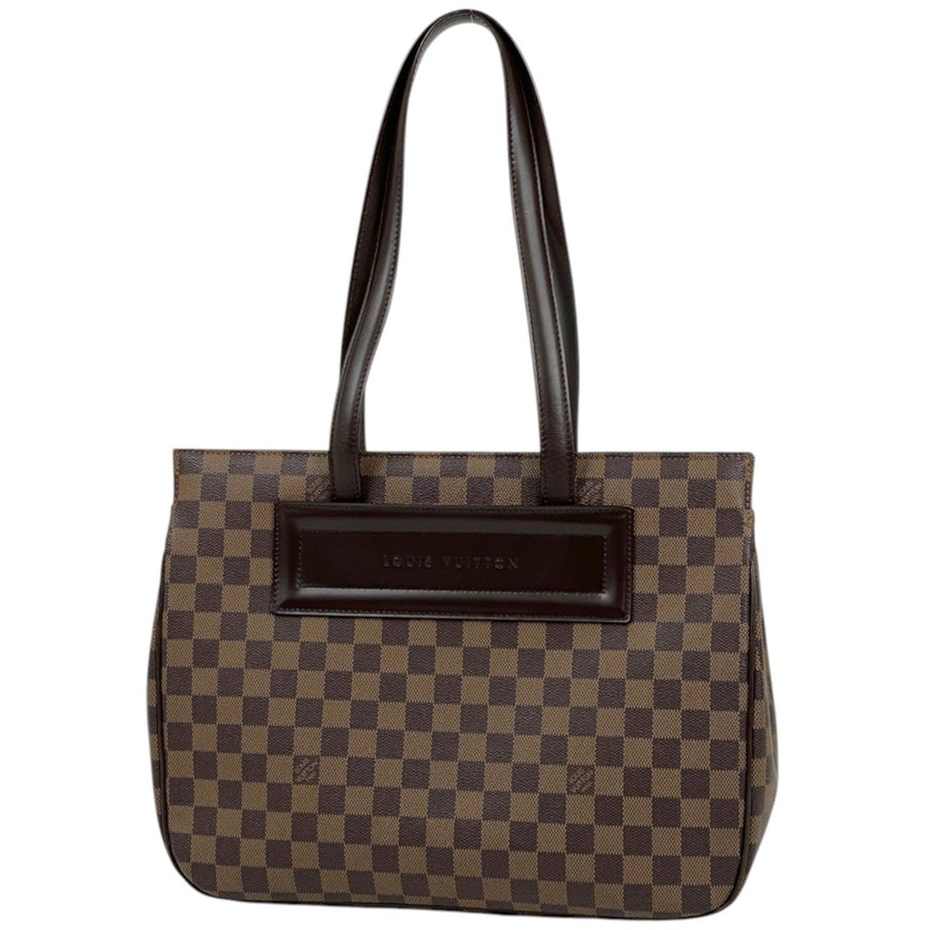 Louis Vuitton Parioli PM Tote Shoulder Bag Damier Brown
