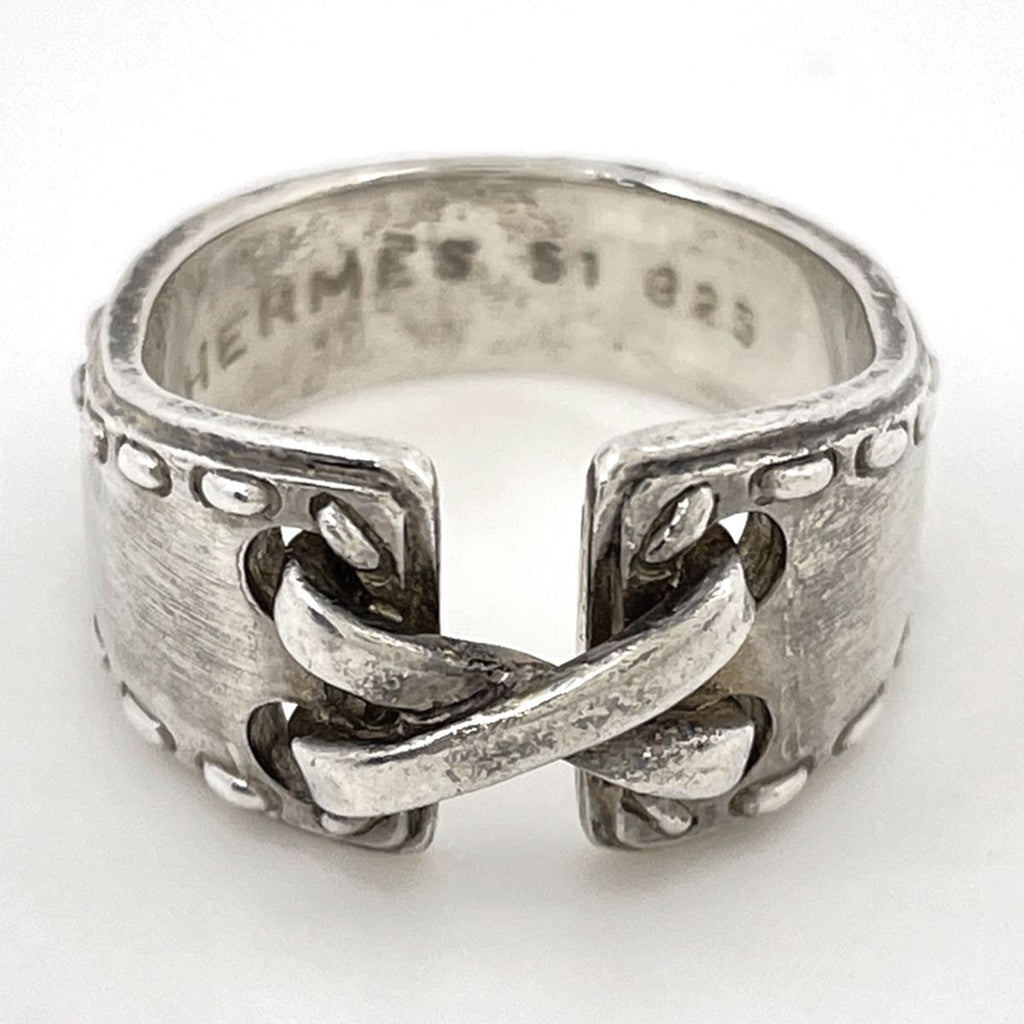 Hermes Mexico Ring 925 Sterling Silver — view 2