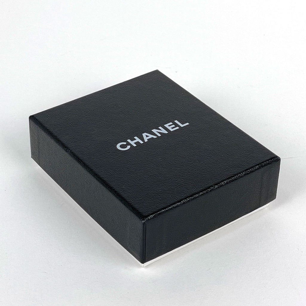 Chanel Earrings CC Logo Swing Faux Pearl Silver Plated — view 6