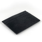Saint Laurent Card Case Suede Black — view 2