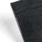Saint Laurent Card Case Suede Black — view 3