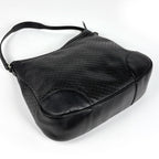 Gucci Shoulder Bag Micro Guccissima Leather Black — view 2