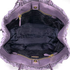 Prada Handbag Nylon Purple — view 5