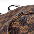 Louis Vuitton Neverfull MM Tote Shoulder Bag Damier Brown — view 3