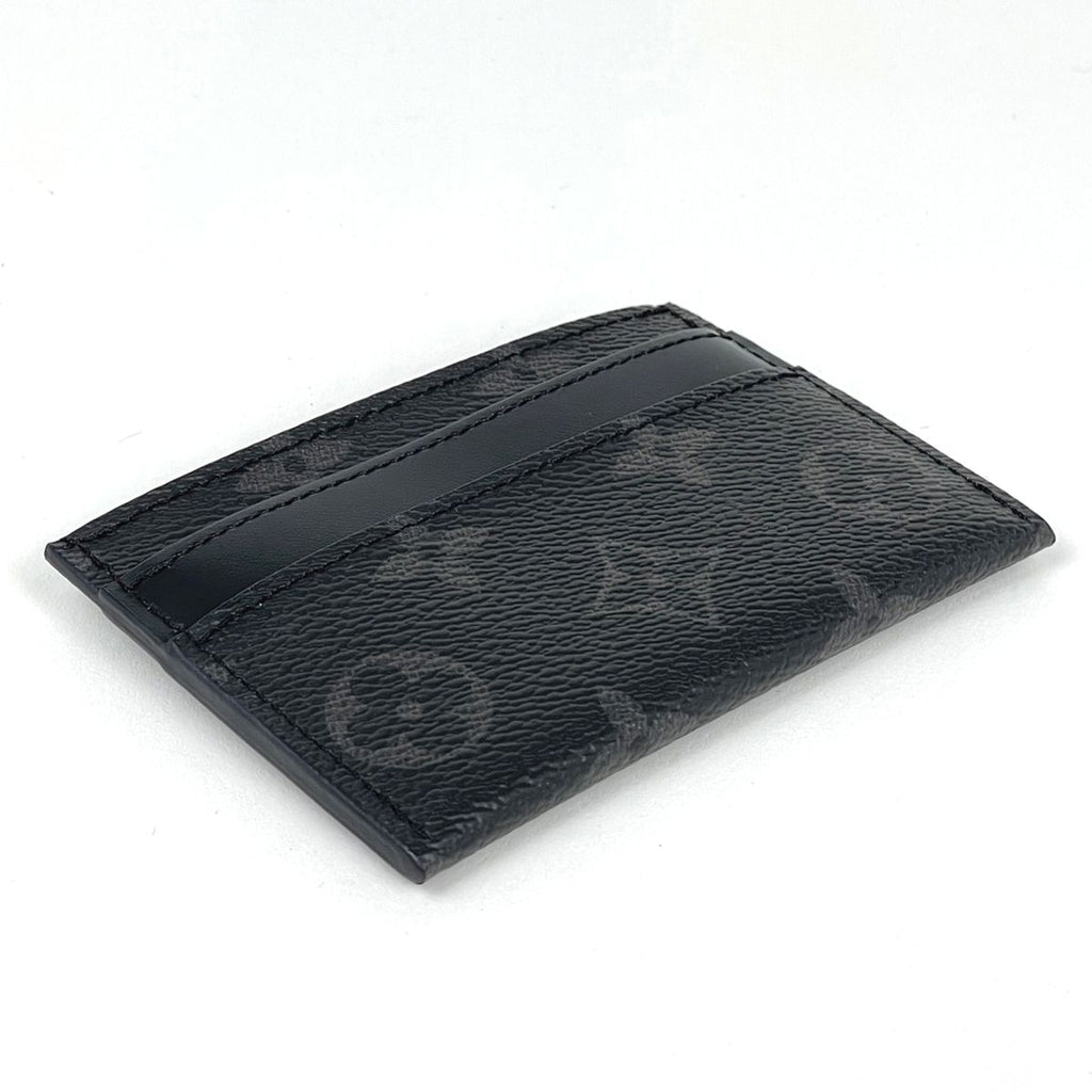 Louis Vuitton Card Case Double Monogram Eclipse Noir — view 2