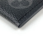 Louis Vuitton Card Case Double Monogram Eclipse Noir — view 3