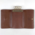 Louis Vuitton Multicles 6 Key Case Key Holder Key Hook Brown Keychain — view 6