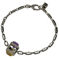 Gucci Bracelet G Cube 925 Sterling Silver Rhinestone