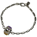Gucci Bracelet G Cube 925 Sterling Silver Rhinestone