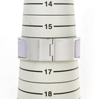 Hermes Clic Clac H Bangle GM Metal Silver Purple Bracelet — view 4