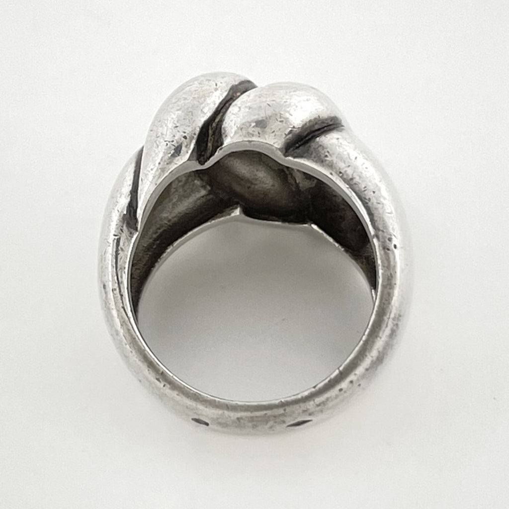 Hermes Torsade Ring Metal Silver — view 3