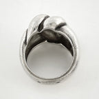 Hermes Torsade Ring Metal Silver — view 3