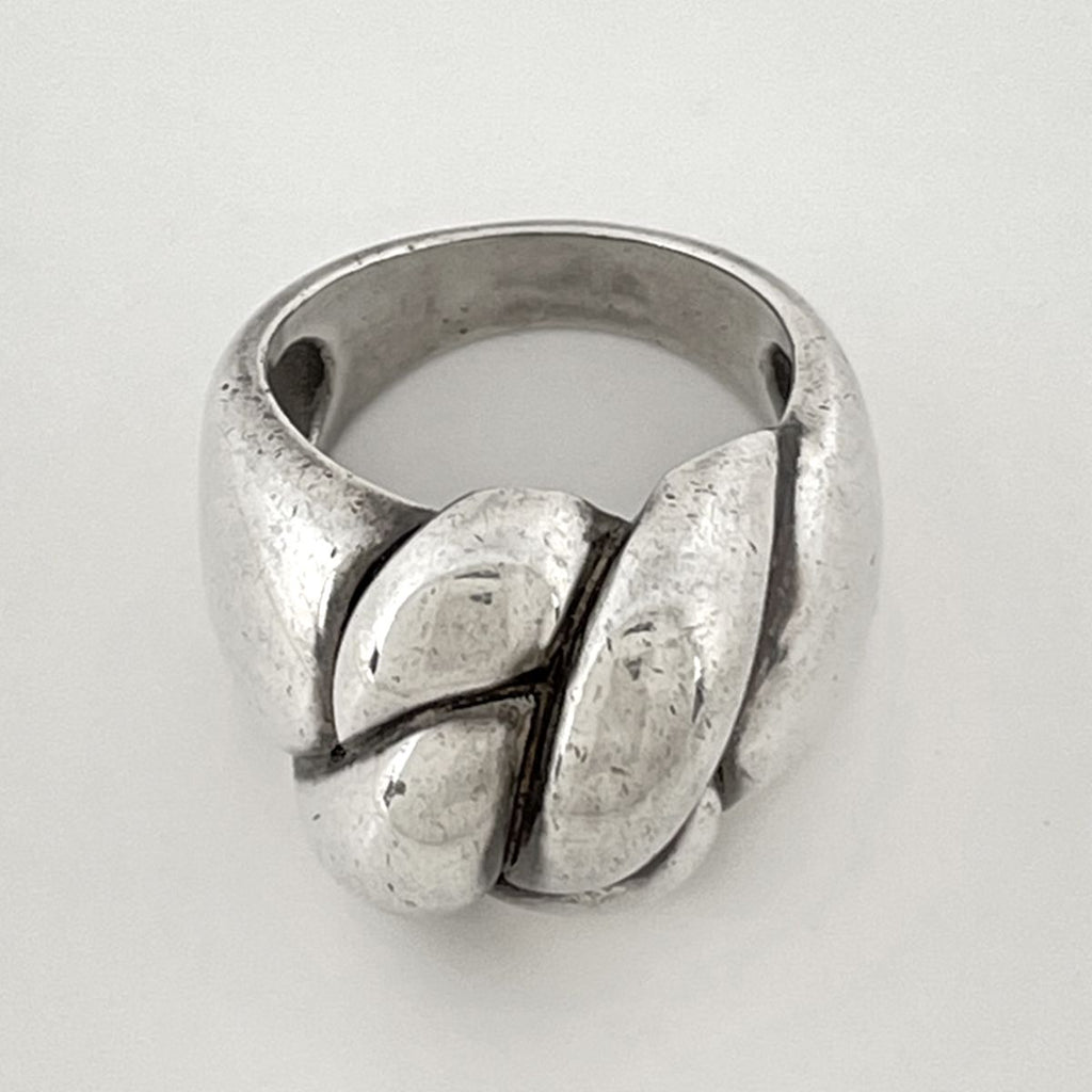 Hermes Torsade Ring Metal Silver — view 2
