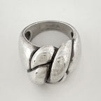 Hermes Torsade Ring Metal Silver — view 2