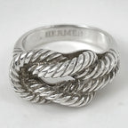 Hermes Audienne Ring 925 Sterling Silver — view 2