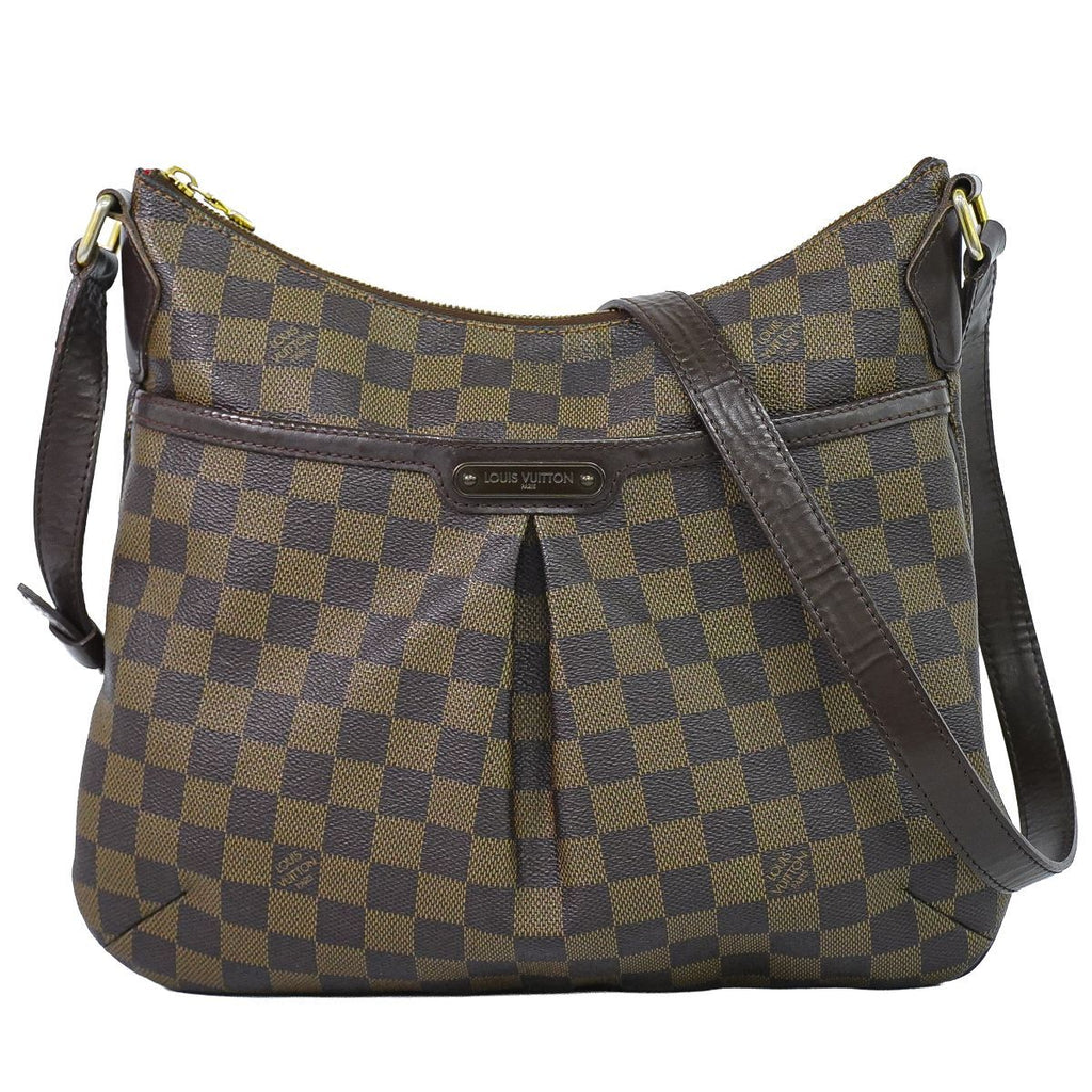 Louis Vuitton LV Bloomsbury PM Damier Ebene Shoulder Bag Pochette Brown