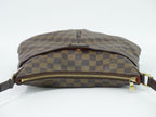 Louis Vuitton LV Bloomsbury PM Damier Ebene Shoulder Bag Pochette Brown — view 5