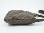 Louis Vuitton LV Bloomsbury PM Damier Ebene Shoulder Bag Pochette Brown — view 4